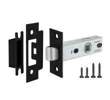 Защелка Punto (Пунто) врезная METL45-8 ( L45-8) BL черный 