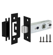 Защелка Punto (Пунто) врезная METL45-8 ( L45-8) BL черный 