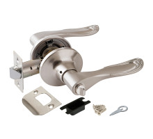 Ручка Punto (Пунто) защелка DK630 SN-BK (6030 SN-B) (фик.) мат.никель 