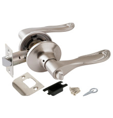 Ручка Punto (Пунто) защелка DK630 SN-BK (6030 SN-B) (фик.) мат.никель 