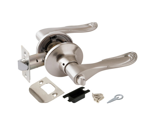 Ручка Punto (Пунто) защелка DK630 SN-BK (6030 SN-B) (фик.) мат.никель