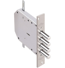 Замок Elbor (Эльбор) врезной сувальдный Базальт 1.05.03 с тягами, 5 кл. /00398/ 