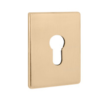 Накладка Fuaro (Фуаро) на цилиндр ESC.C.RL/K.486 (ESC 486-C RL) SSG сатинированное золото 