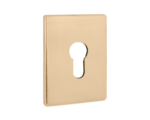 Накладка Fuaro (Фуаро) на цилиндр ESC.C.RL/K.486 (ESC 486-C RL) SSG сатинированное золото