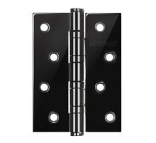 Петля Fuaro (Фуаро) универсальная IN4400U-BL BN (4BB/BL 100x75x2,5) черный глянец БЛИСТЕР 