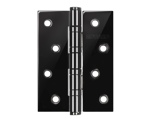 Петля Fuaro (Фуаро) универсальная IN4400U-BL BN (4BB/BL 100x75x2,5) черный глянец БЛИСТЕР