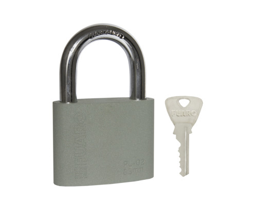 Замок Fuaro (Фуаро) навесной PL-PROTEC-0263 3key (PL-02-63) англ. /блистер