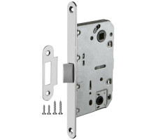 Защелка Ajax (Аякс) врезная PLASTLP96WC-50 SSC сатин.хром 