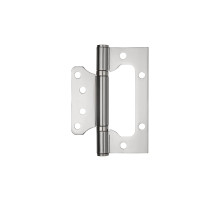 Петля Ajax (Аякс) универсальная без врезки IN4000W SSC (100/P-2B 100x2,3) сатин.хром 