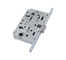 B06102.50.34.567 AGB (АГБ) Защелка врезная WC (мат. хр.) с отв. пл. B02402.05.34 MEDIANA POLARIS 