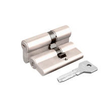 Цилиндровый Cisa (Чиза) механизм ASIX OE300-18.12 (80 мм/35+10+35), НИКЕЛЬ 