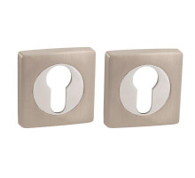 Накладка Ajax (Аякс) под цилиндр ET.K.JK51 (ET JK) SN/CP-3 матовый никель/хром 