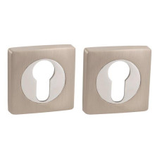 Накладка Ajax (Аякс) под цилиндр ET.K.JK51 (ET JK) SN/CP-3 матовый никель/хром 