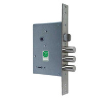 Замок Guardian (Гардиан) врезной сувальдный с защёлкой ЗВ 30.11, 4 кл. (длинный кл. 71,5 мм) /128:7828/ 