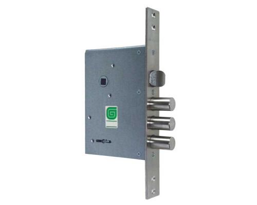 Замок Guardian (Гардиан) врезной сувальдный с защёлкой ЗВ 30.11, 4 кл. (длинный кл. 71,5 мм) /128:7828/