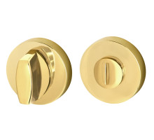 Ручка Armadillo (Армадилло) поворотная BK6.R.URB52 (WC-BOLT BK6/URB) GOLD-24 золото 24К 