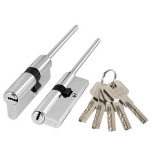 Цилиндровый Punto (Пунто) механизм Z3007Tang100(65+10+25) со штоком CP хром 