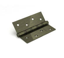 Петля Fuaro (Фуаро) универсальная IN4400U-BL AB (4BB/BL 100x75x2,5) бронза БЛИСТЕР 