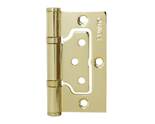 Петля Punto (Пунто) универсальная без врезки IN3200W PB (200-2B 75x2,5) латунь