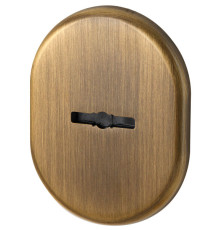 Декоративная накладка Armadillo (Армадилло) на сувальдный замок со шторкой PS-DEC CT (ATC Protector 1) AB-77 Бронза 