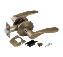 Ручка Punto (Пунто) защелка DK620 MAB-PS (6020 MAB-P) (без фик.) мат. бронза 