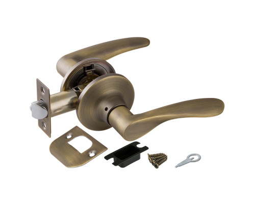 Ручка Punto (Пунто) защелка DK620 MAB-PS (6020 MAB-P) (без фик.) мат. бронза