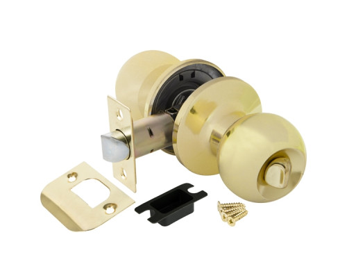 Ручка Punto (Пунто) защелка DK672 PB-BK (6072 PB-B) (фик.) золото