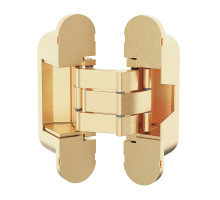 Петля Armadillo (Армадилло) скрытой установки U3D8000.VPG FSG флор. золото TECH 