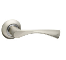 Ручка Fuaro (Фуаро) раздельная R.RM54.PRIMA (PRIMA RM) SN/CP-3 матовый никель/хром 