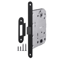 Защелка Ajax (Аякс) врезная PLASTLP96WC-50 BL черный 