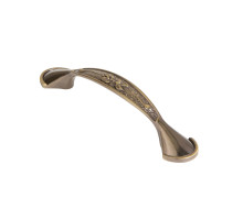 Ручка-скоба Ajax (Аякс) мебельная MB-H-001-96 мм OB античная бронза 