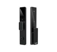 Замок врезной электронный Hogo V07 с распознаванием лица, черный 