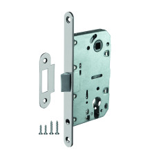 Корпус Ajax (Аякс) врезного замка c защёлкой PLASTLP85-50 SN матовый никель 