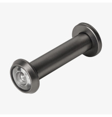 Глазок Fuaro (Фуаро) дверной, оптика пластик DV 4/130-70/Z GR-23 графит 