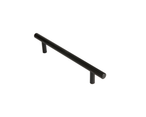 Ручка-рейлинг Ajax (Аякс) мебельная MB-H-005-128 мм BL черный