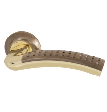 Ручка Armadillo (Армадилло) раздельная R.LD54.Libra26 (Libra LD26) AB/GP-7 бронза/золото 