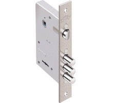 Замок Elbor (Эльбор) врезной сувальдный с защёлкой Кремень 1.04.27, 5 кл. /00452/ 