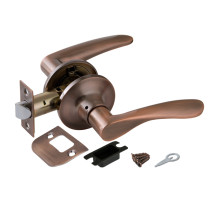 Ручка Punto (Пунто) защелка DK620 AC-PS (6020 AC-P) (без фик.) медь 