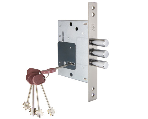 Замок Mottura (Моттура) врезной сувальдный Project DP25.170, ключ 50 мм