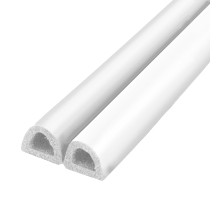 Уплотнитель Fuaro (Фуаро) самоклеящийся ADH/D-12x10mm, WHITE белый 150m 