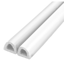Уплотнитель Fuaro (Фуаро) самоклеящийся ADH/D-12x10mm, WHITE белый 150m 