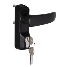 Ручка Fuaro (Фуаро) накладная AP.H-136 для узкопрофильных дверей с фиксацией ключом (для моделей 1700В и 1700С) 