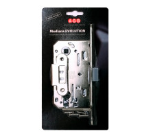 Корпус замка AGB (АГБ) под цилиндр MEDIANA EVOLUTION B01103.50.06.567 с отв. планкой B01000.13 (никель) 