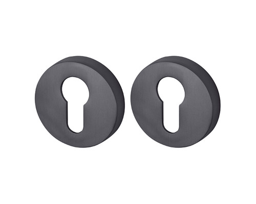 Накладка Armadillo (Армадилло) под цилиндр ET.R.URB52 (ET URB) BPVD-77 вороненый никель