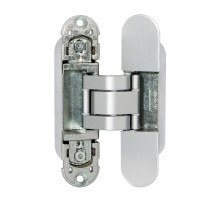 E30200.92.34 AGB (АГБ) (мат. хром) петля ECLIPSE 2.1 (4 накладки в комплекте), 60 кг. 