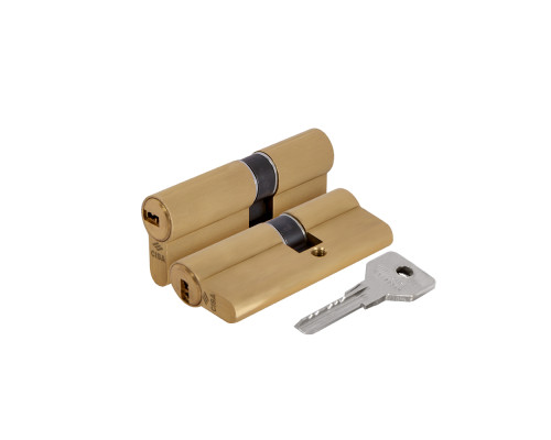 Цилиндровый Cisa (Чиза) механизм ASIX OE300-07.00 (60 мм/25+10+25), ЛАТУНЬ