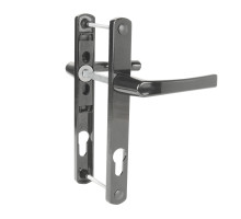 Ручка Punto (Пунто) на планке HANDLE.85.25.67-75 RAL 7016 антрацит 