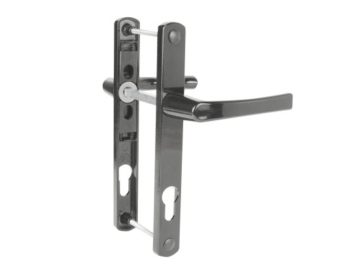 Ручка Punto (Пунто) на планке HANDLE.85.25.67-75 RAL 7016 антрацит