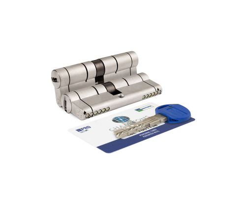 Цилиндровый Mottura (Моттура) механизм CP4D465101 (97 мм/41+10+46) МАТ.НИКЕЛЬ