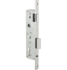 Корпус Kale kilit (Кале килит) узкопрофильного замка с защёлкой 153/P (35 mm) w/b (хром) 